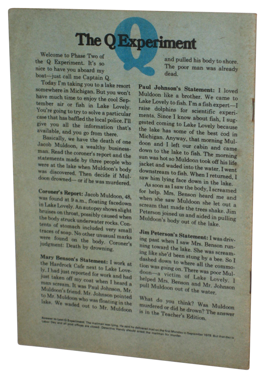 Read Vol. XXVIII No. 2 September 20 1978 Magazine Book - (Star Trek Trouble With Tribbles Cover)