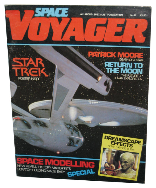 Star Trek Space Voyager Argus (1984) Magazine Book No. 11 w/ Poster