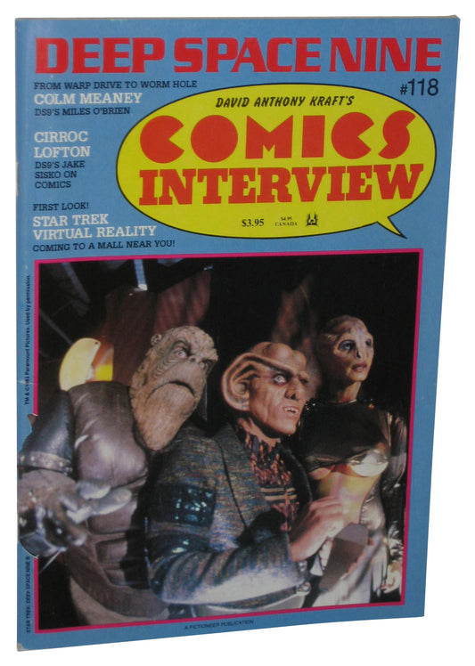 Comics Interview Star Trek Deep Space Nine Paperback Magazine Book #118
