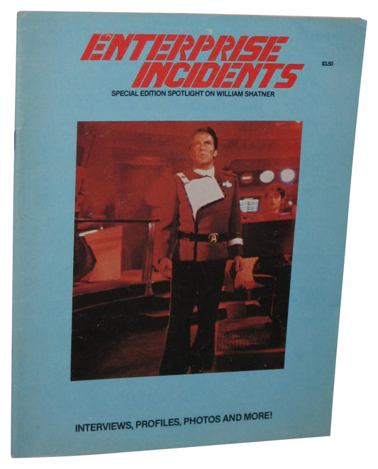 Star Trek Enterprise Incidents (1984) William Shatner Paperback Book