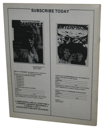 Star Trek Enterprise Incidents (1984) William Shatner Paperback Book