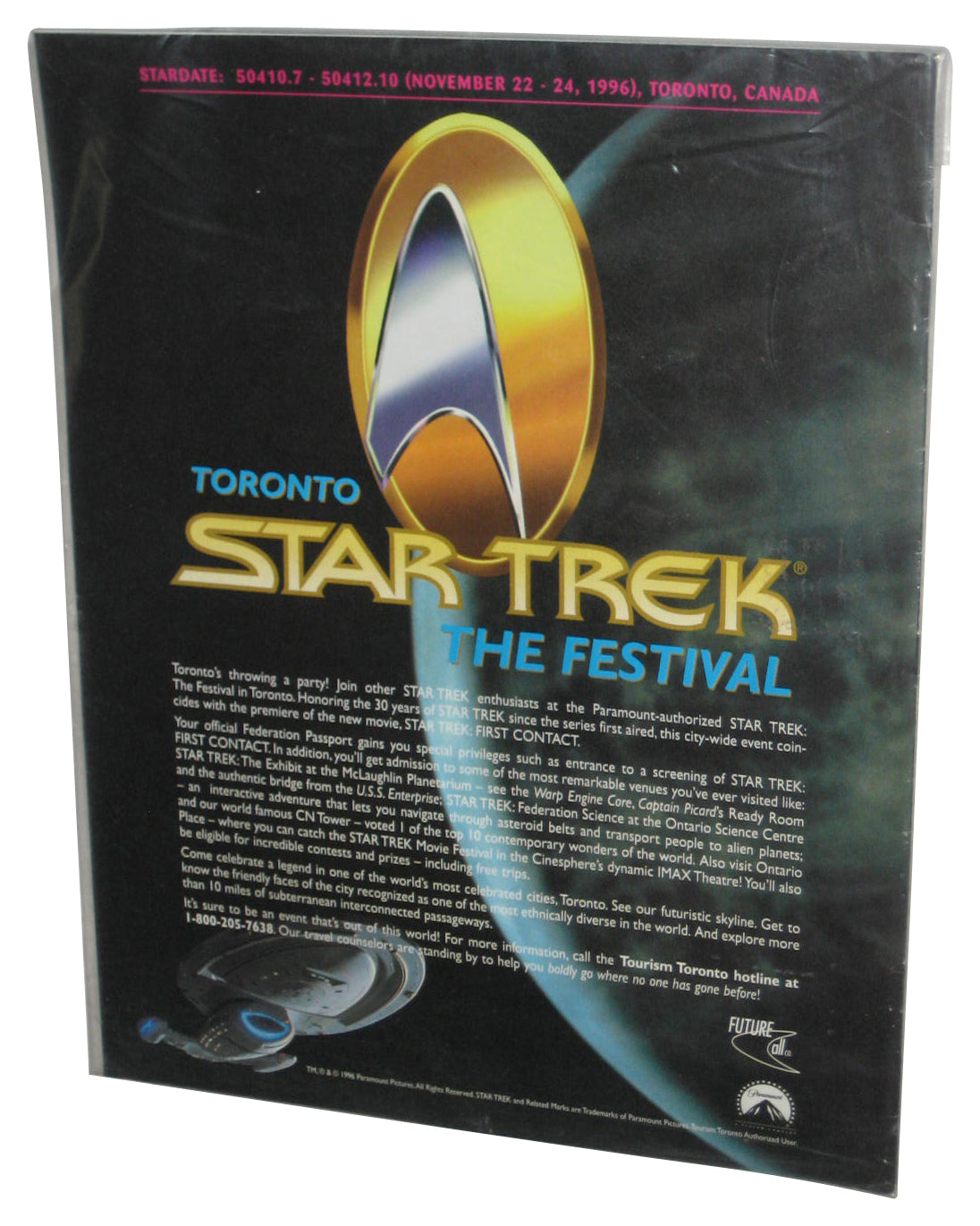 Star Trek Communicator Nov / Dec. (1996) Official Magazine Book Issue #109