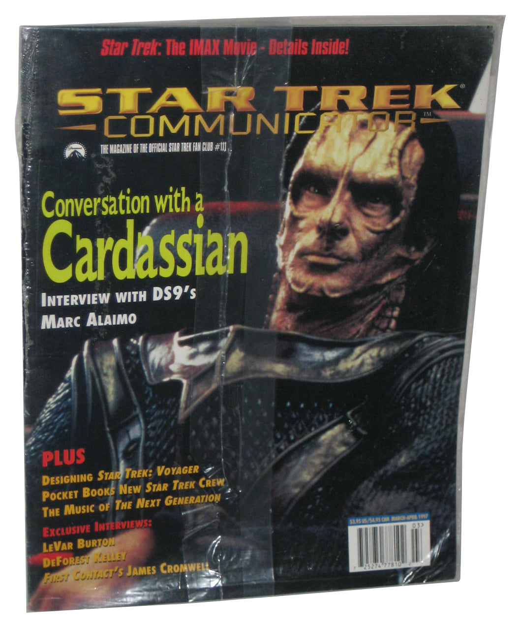 Star Trek Communicator March-April 1997 Official Magazine Book #111
