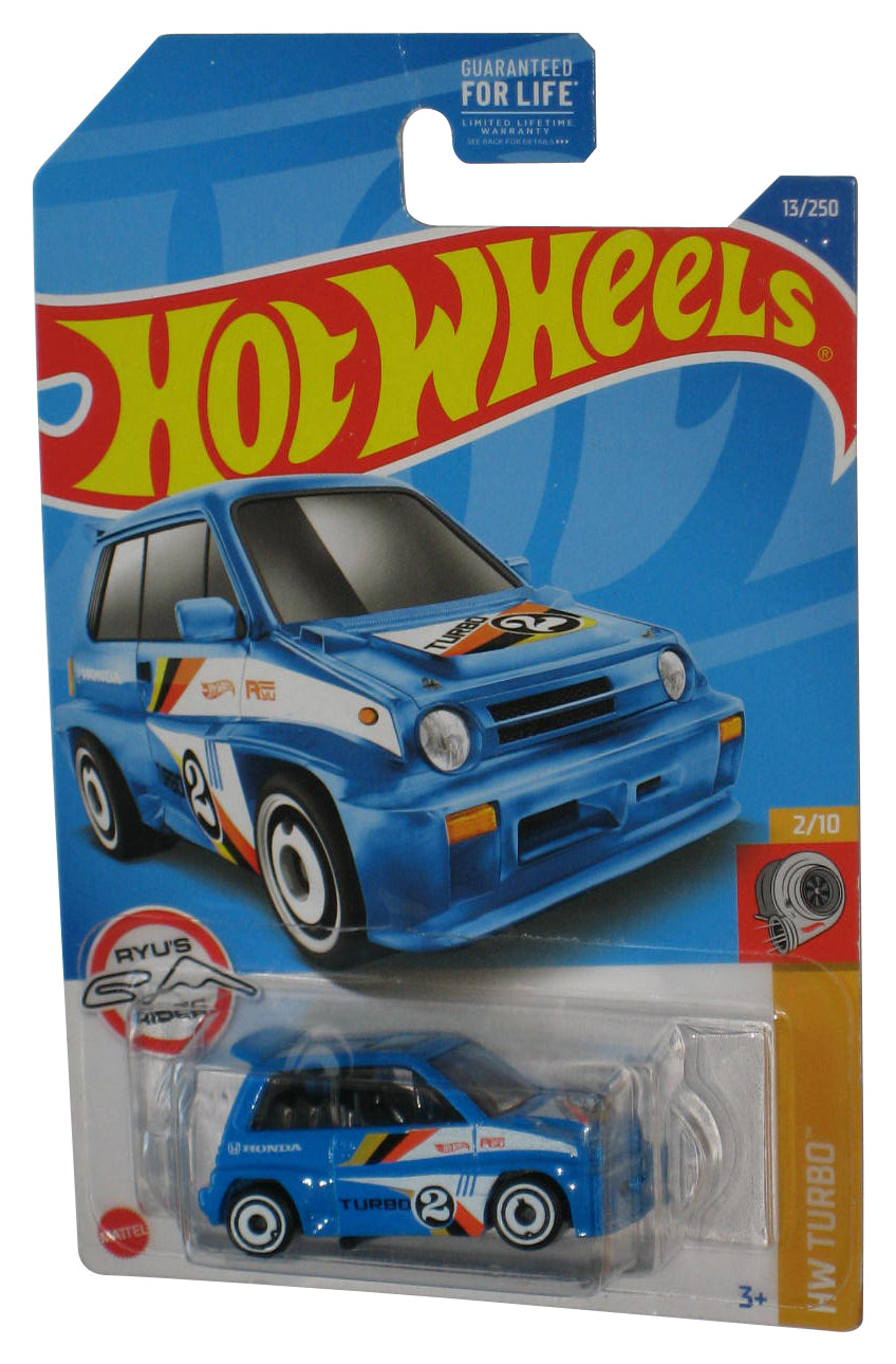 Hot Wheels HW Turbo 2/10 (2021) Blue '85 Honda City Turbo II Toy Car 13/250
