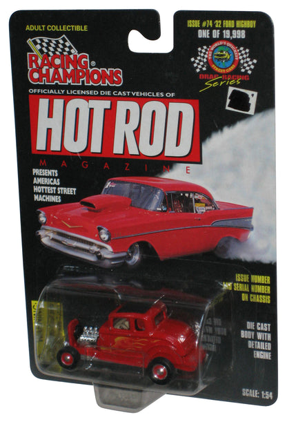 Racing Champions Hot Rod Magazine Red '34 Ford Coupe Toy Car