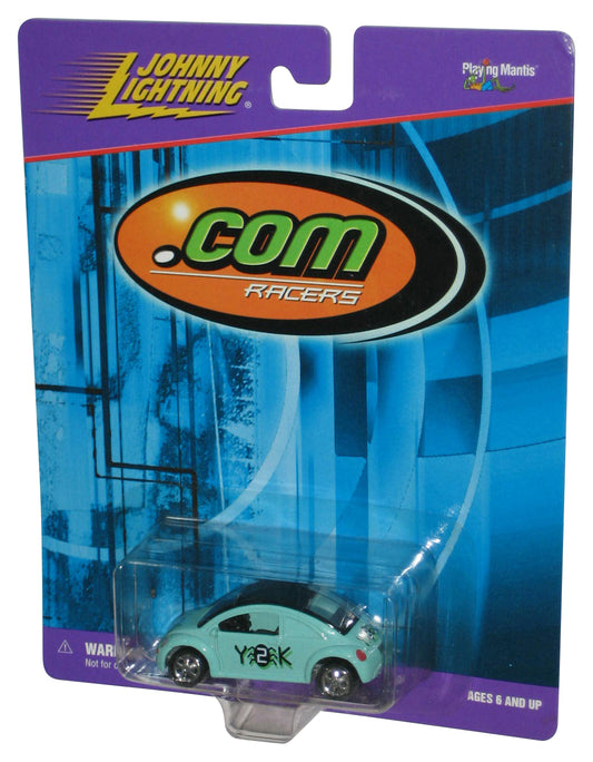Johnny Lightning .com Racers (1999) Light Blue T2k Volkswagen Bug Toy Car