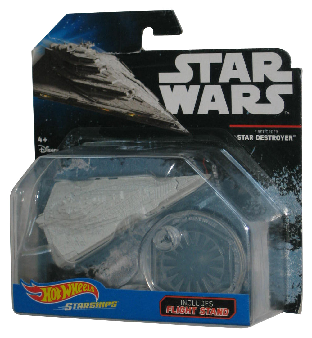Star Wars Hot Wheels (2015) First Order Star Destroyer Starships Vehicle Toy - (Creased Card)