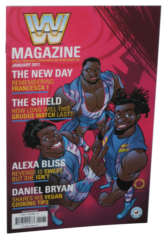 WWE Wrestling The New Day January 2017 Boom Variant Comic Book