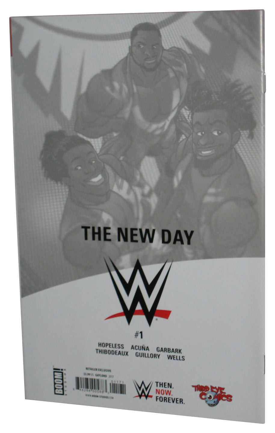 WWE Wrestling The New Day January 2017 Boom Variant Comic Book