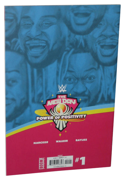 WWE Wrestling The New Day January 2017 Boom Yellow Variant Comic Book