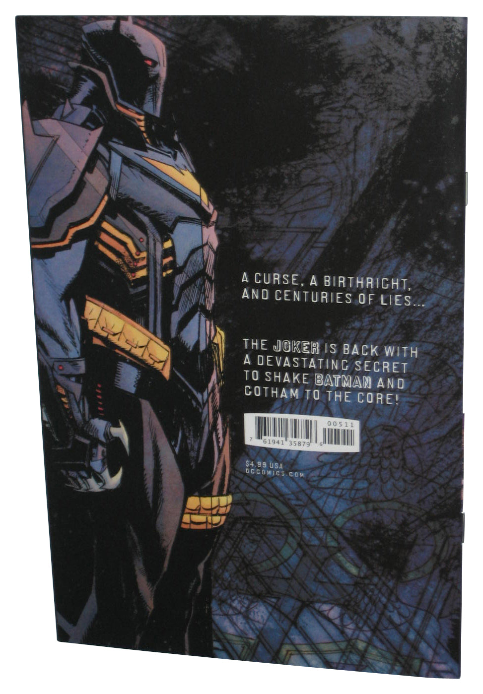 DC Comics Black Label Batman Curse of The White Knight Vol. Five Comic Book