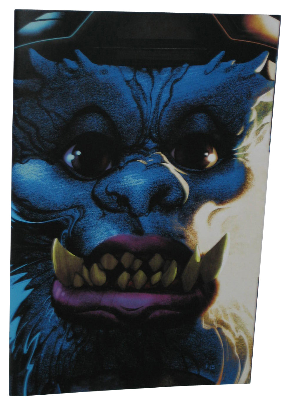 Mighty Morphin Power Rangers Boom Squatt Face Cover Comic Book #4