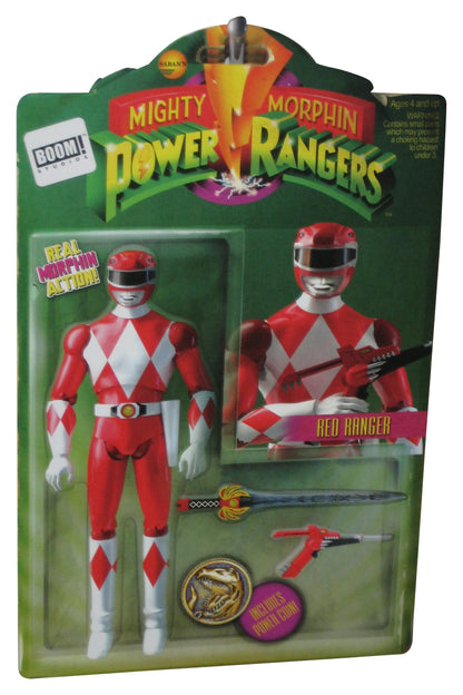 Mighty Morphin Power Rangers Boom Red Ranger Figure Cover Comic Book #2