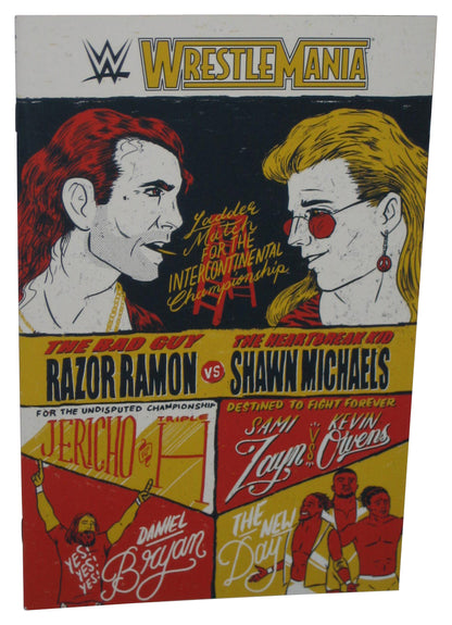 WWE Wrestling WrestleMania 2017 Razor Ramon vs Shawn Michaels Boom Comic Book #1