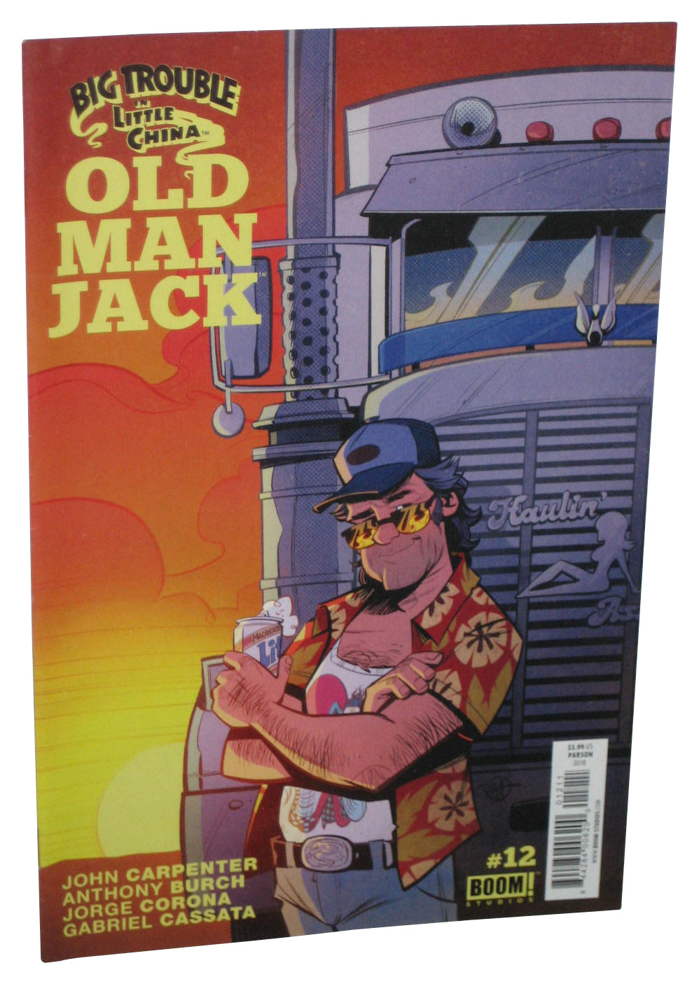 Big Trouble In Little China Old Man Jack Boom Variant Cover Comic Book #12