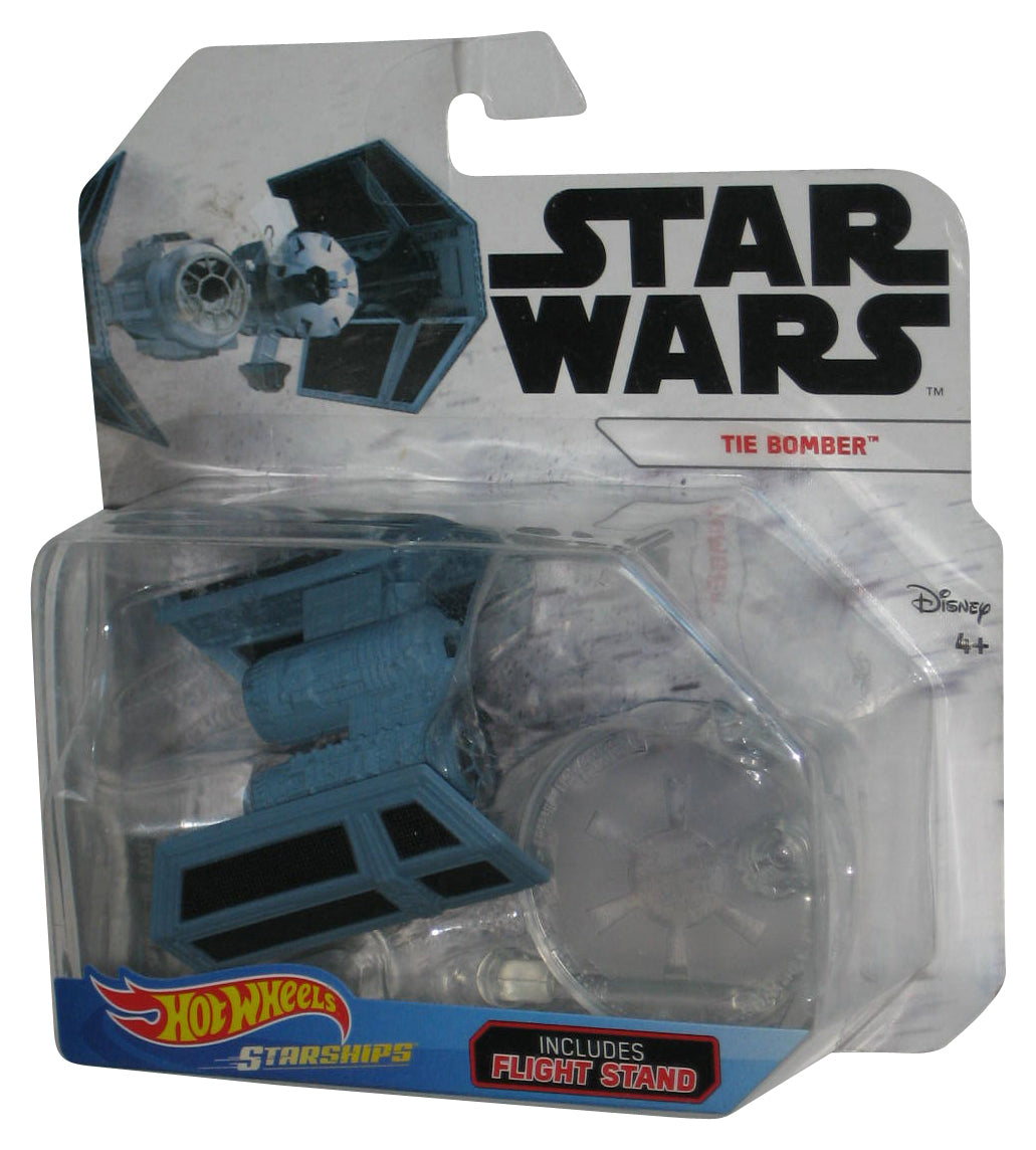 Star Wars Hot Wheels (2019) TIE Bomber Starships Toy Vehicle - (Dented Plastic)