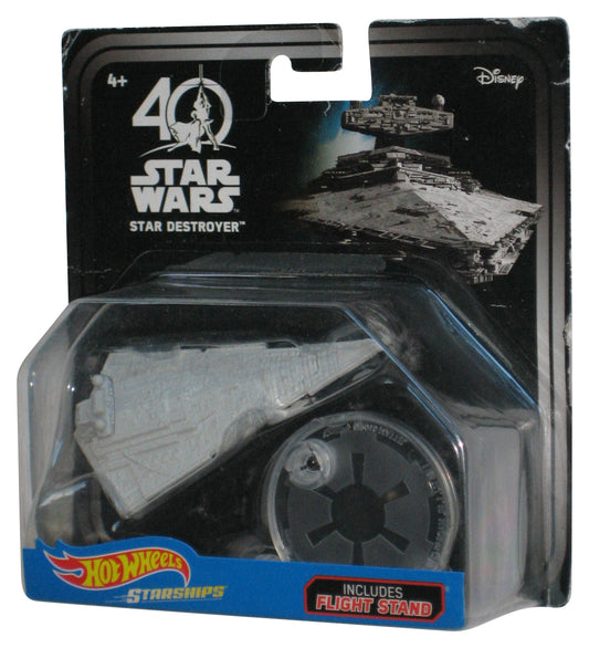 Star Wars 40th Anniversary Hot Wheels (2016) Starships Star Destroyer - (Damaged Packaging)