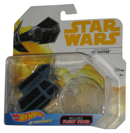 Star Wars Hot Wheels (2017) Darth Vader's TIE Advanced X1 Prototype Starships Toy Vehicle - (Plastic Loose From Card)