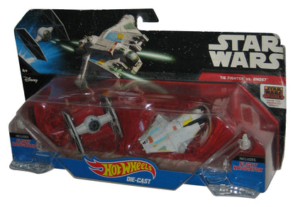 Star Wars Rebels Hot Wheels (2014) Ghost vs. Tie Fighter Toy Starship Set 2-Pack - (Card Wear)