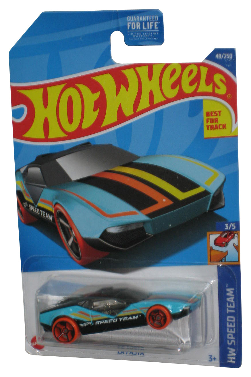 Hot Wheels HW Speed Team 3/5 (2021) Blue La Fasta Toy Car 48/250