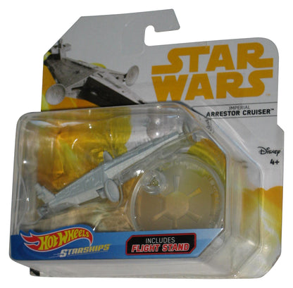 Star Wars Hot Wheels Imperial Arrestor Cruiser (2017) Starships Toy Vehicle - (Card Wear)