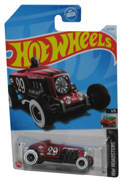 Hot Wheels HW Roadsters 1/5 (2021) Red Max Steel Car Toy 19/250