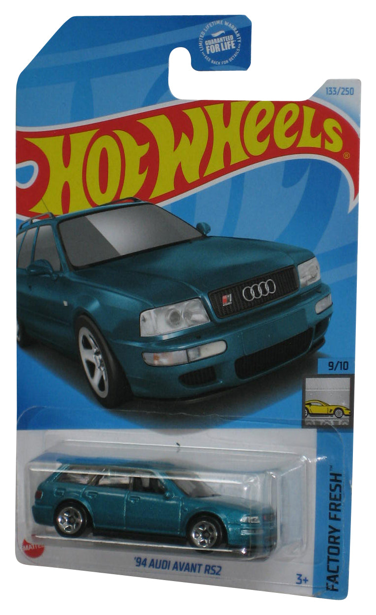 Hot Wheels Factory Fresh 9/10 (2021) Teal '94 Audi Avant RS2 Toy Car 133/250