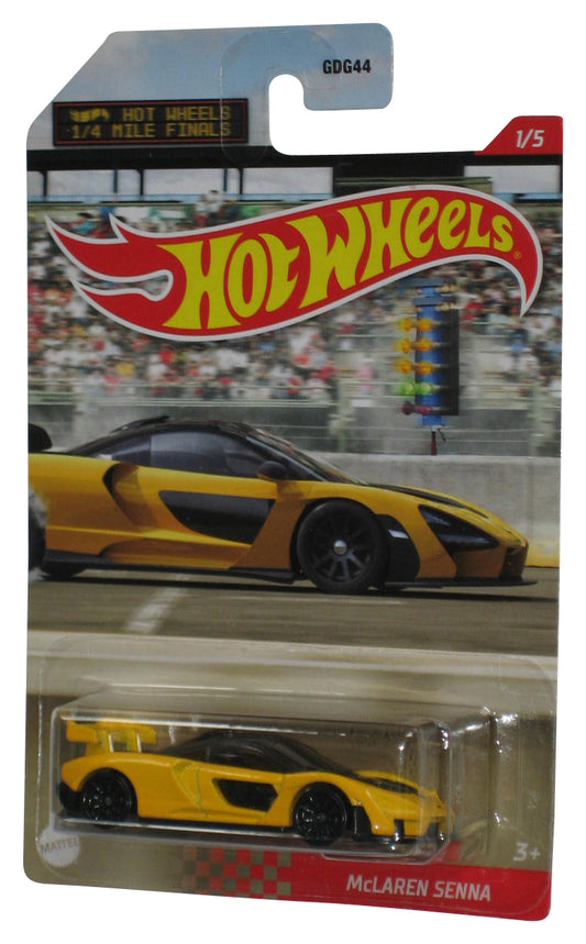 Hot Wheels 1/4 Mile Finals (2020) McLaren Senna Yellow Toy Car 1/5