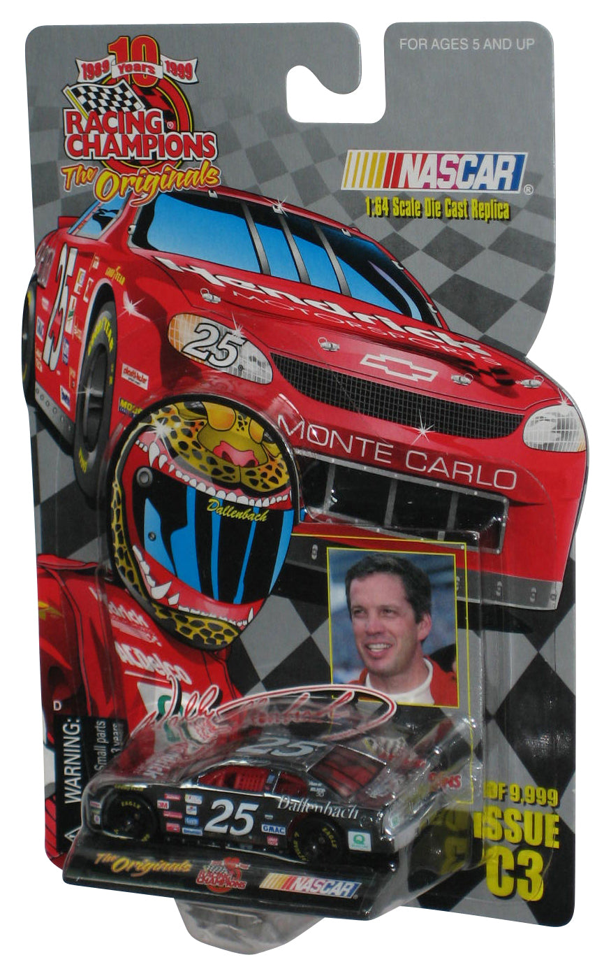 Racing Champions The Originals (1999) Nascar Red Monte Carlo Wally Dallenbach Toy Car Issue C3