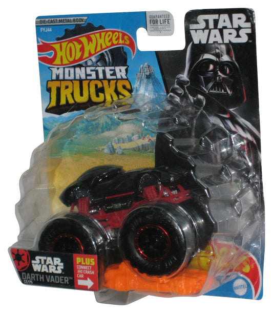 Hot Wheels Monster Trucks Star Wars (2021) Darth Vader Black & Red Toy Truck 57/75