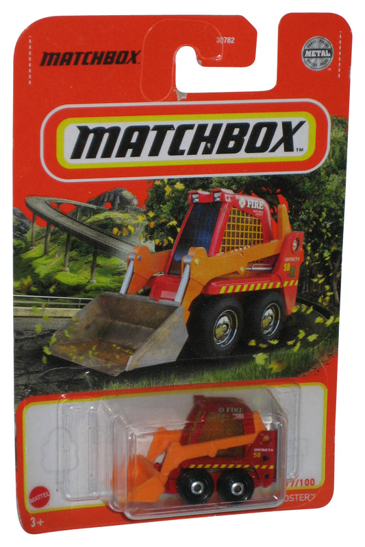 Matchbox Red & Orange Skidster (2020) Metal Construction Toy 77/100