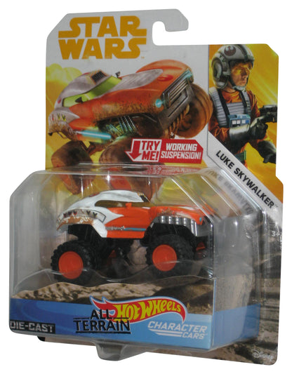 Star Wars Character Cars Luke Skywalker (2017) Hot Wheels All Terrain Toy Vehicle