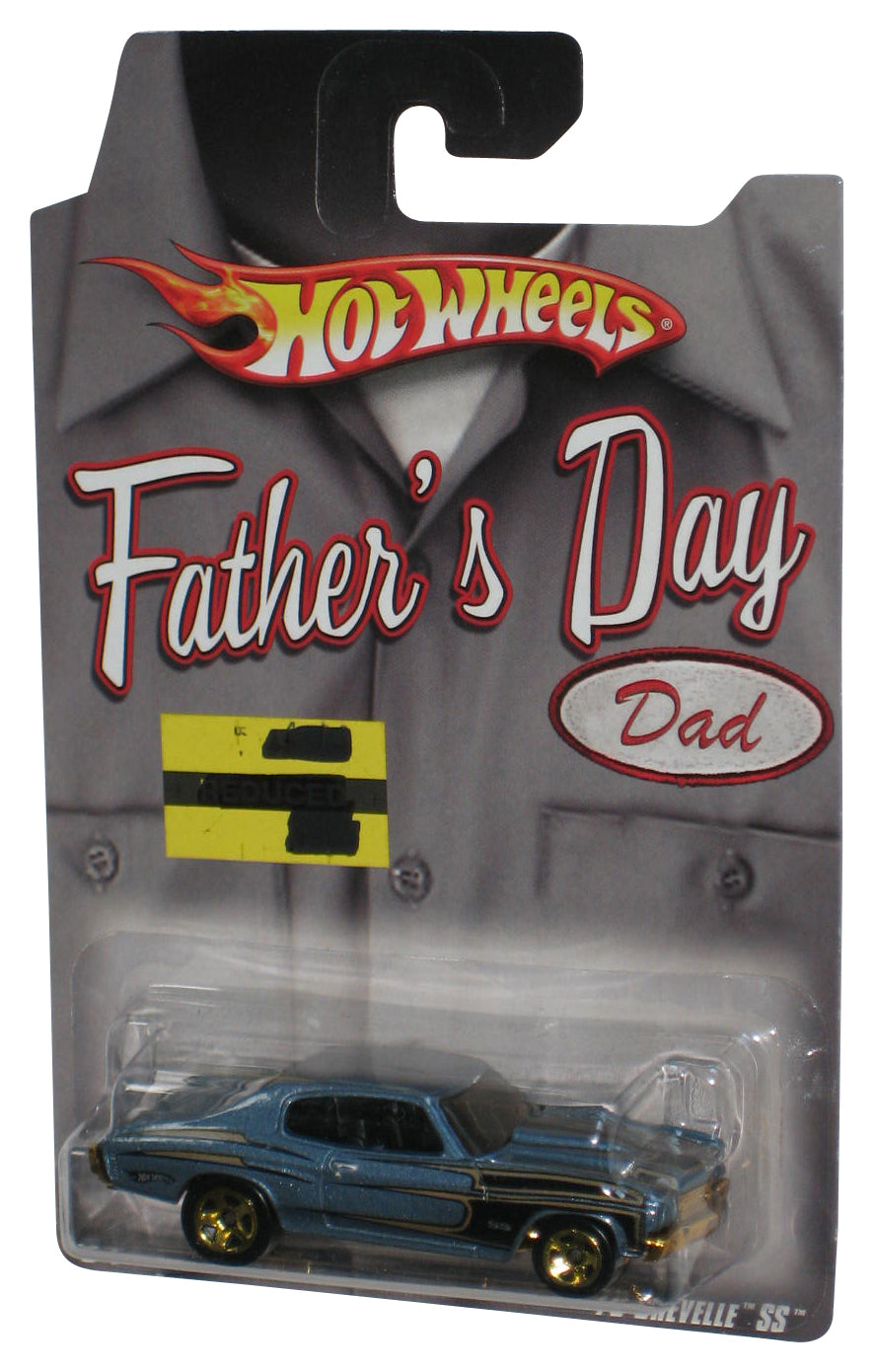 Hot Wheels Father's Day Dad (2008) Blue '70 Chevelle SS Toy Car