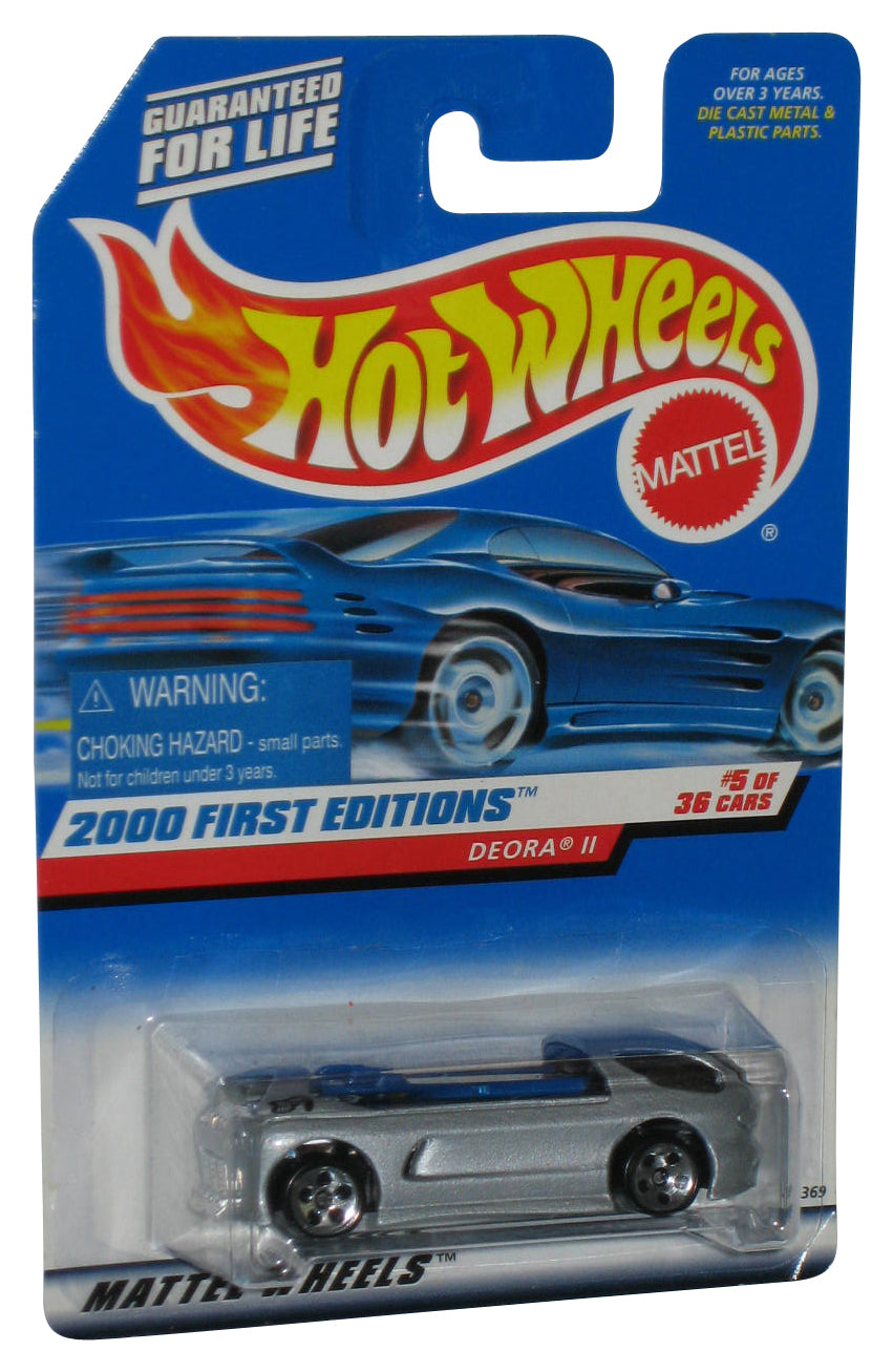 Hot Wheels 2000 First Editions 5/36 Silver Deora II Die-Cast Toy Car #065