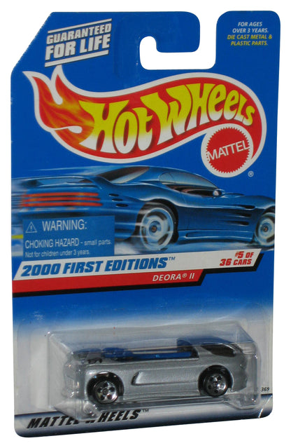 Hot Wheels 2000 First Editions 5/36 Silver Deora II Die-Cast Toy Car #065