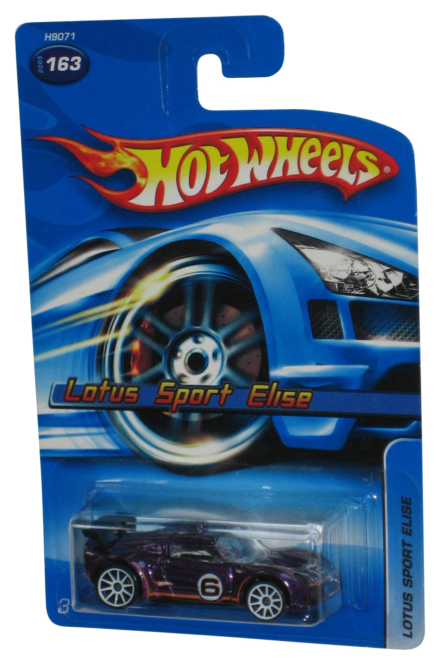Hot Wheels Lotus Sport Elise (2005) Purple Toy Car #163