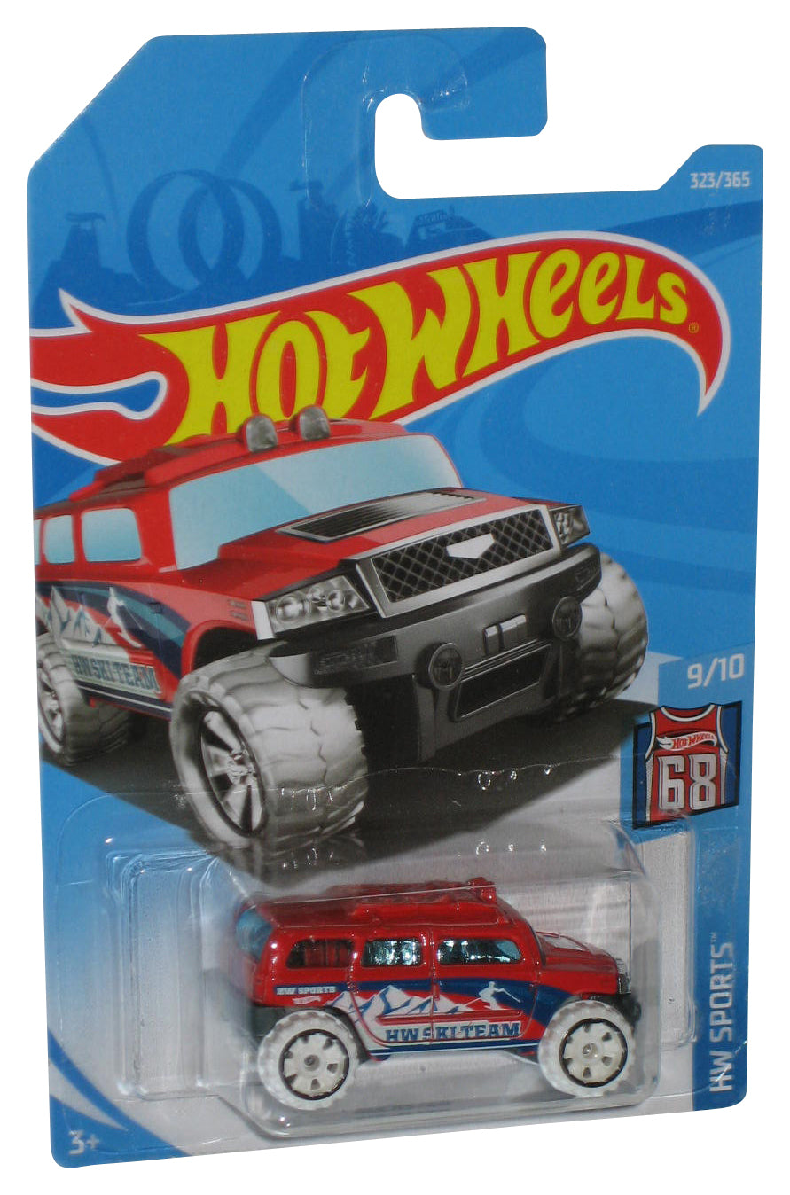 Hot Wheels HW Sports 9/10 (2017) Red Rockster Toy Car 323/365