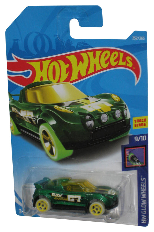 Hot Wheels HW Glow Wheels 9/10 (2017) Green Hi-Beam Toy Car 252/365