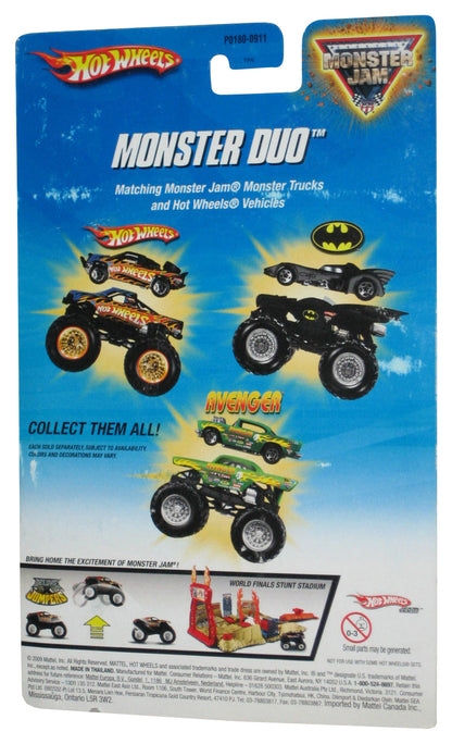 Hot Wheels Monster Jam Duo (2009) Truck & Car Toy 2-Pack Vehicles