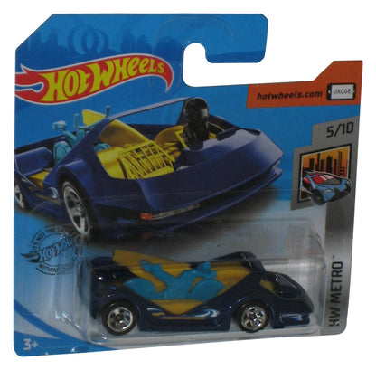 Hot Wheels HW Metro 5/10 (2017) Blue Deora III Toy Car 79/250 - (Short Card)