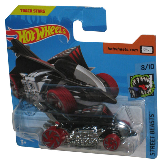 Hot Wheels Street Beasts 8/10 (2018) Black Turbo Rooster Toy Car 211/250 - (Short Card)