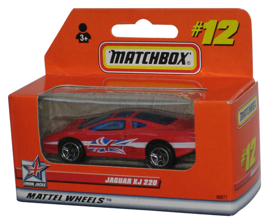 Matchbox Jaguar XJ 220 (1999) Mattel Red Boxed Toy Car #12