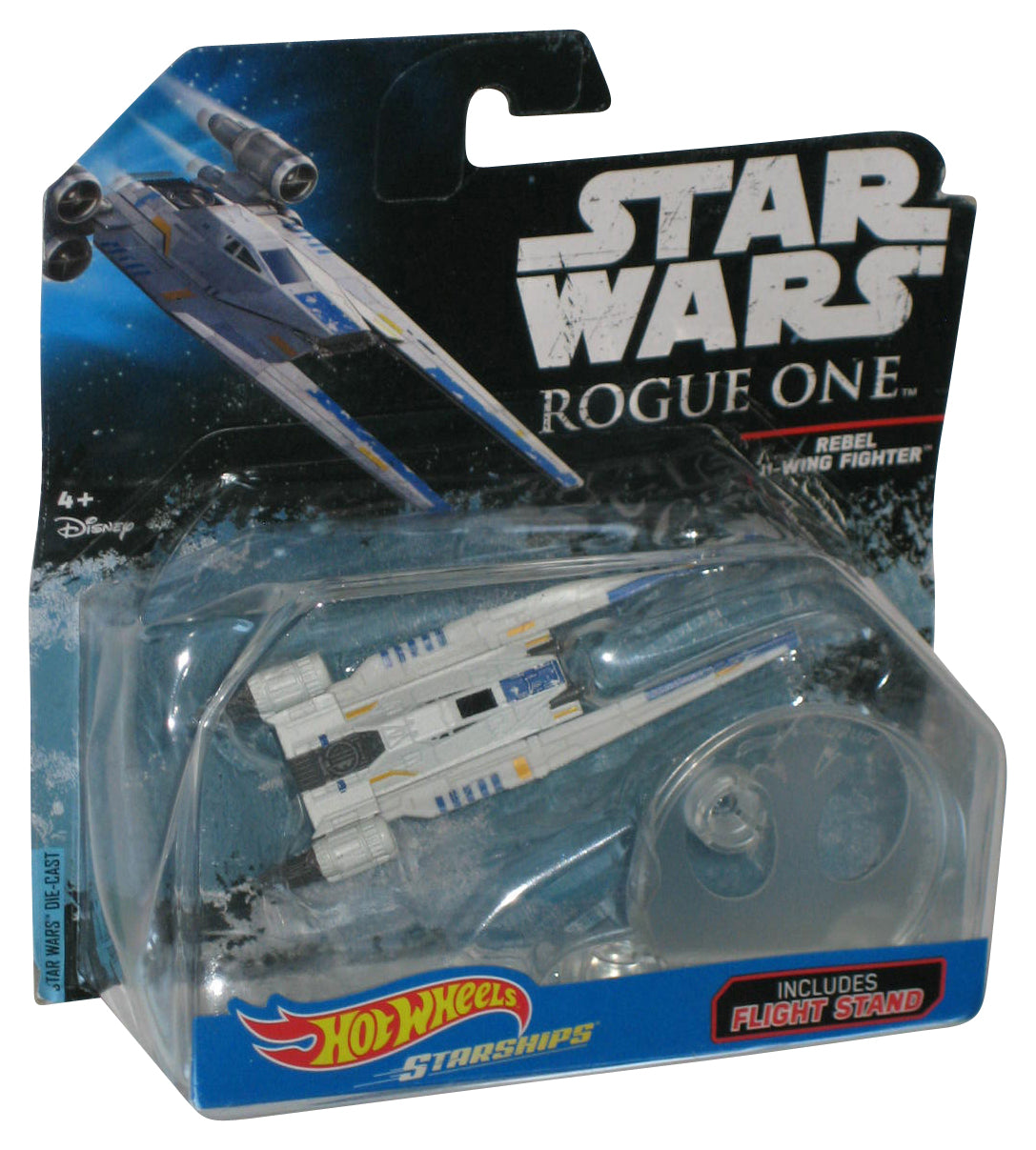 Star Wars Hot Wheels Rogue One (2016) Rebel U-Wing Fighter Starships Vehicle - (Damaged Packaging)