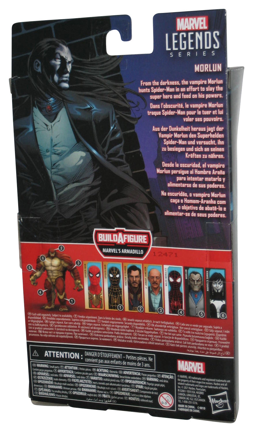 Marvel Spider-Man Legends Series Morlun (2021) Hasbro 6-Inch Action Figure