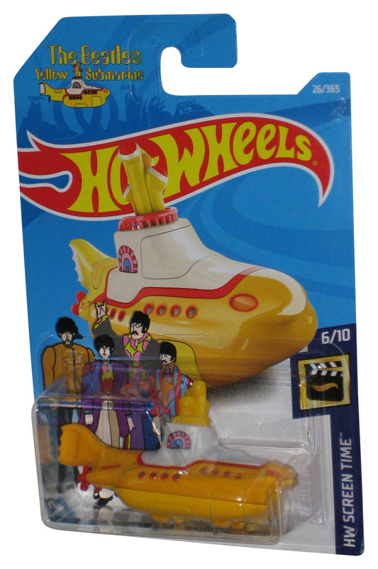 The Beatles Hot Wheels HW Screen Time 6/10 (2017) Yellow Submarine Toy 26/365