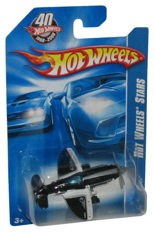 Hot Wheels 2008 All Stars Black & White Mad Propz Toy Plane 054/196 - (Card Light Crease)