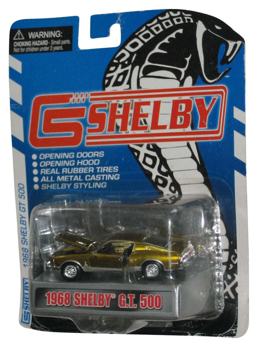 Shelby Collectibles (2006) Gold 1968 G.T. 500 Toy Car