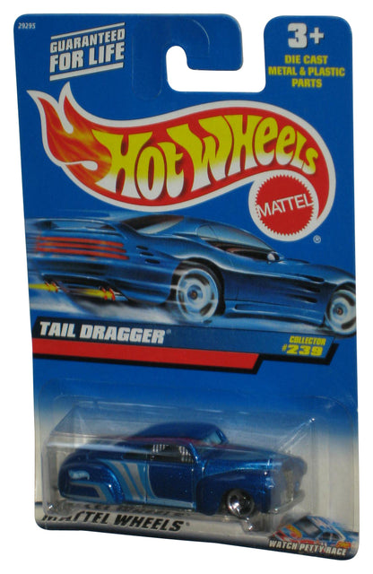 Hot Wheels Tail Dragger (1999) Blue Tail Dragger Collector Toy Car #239