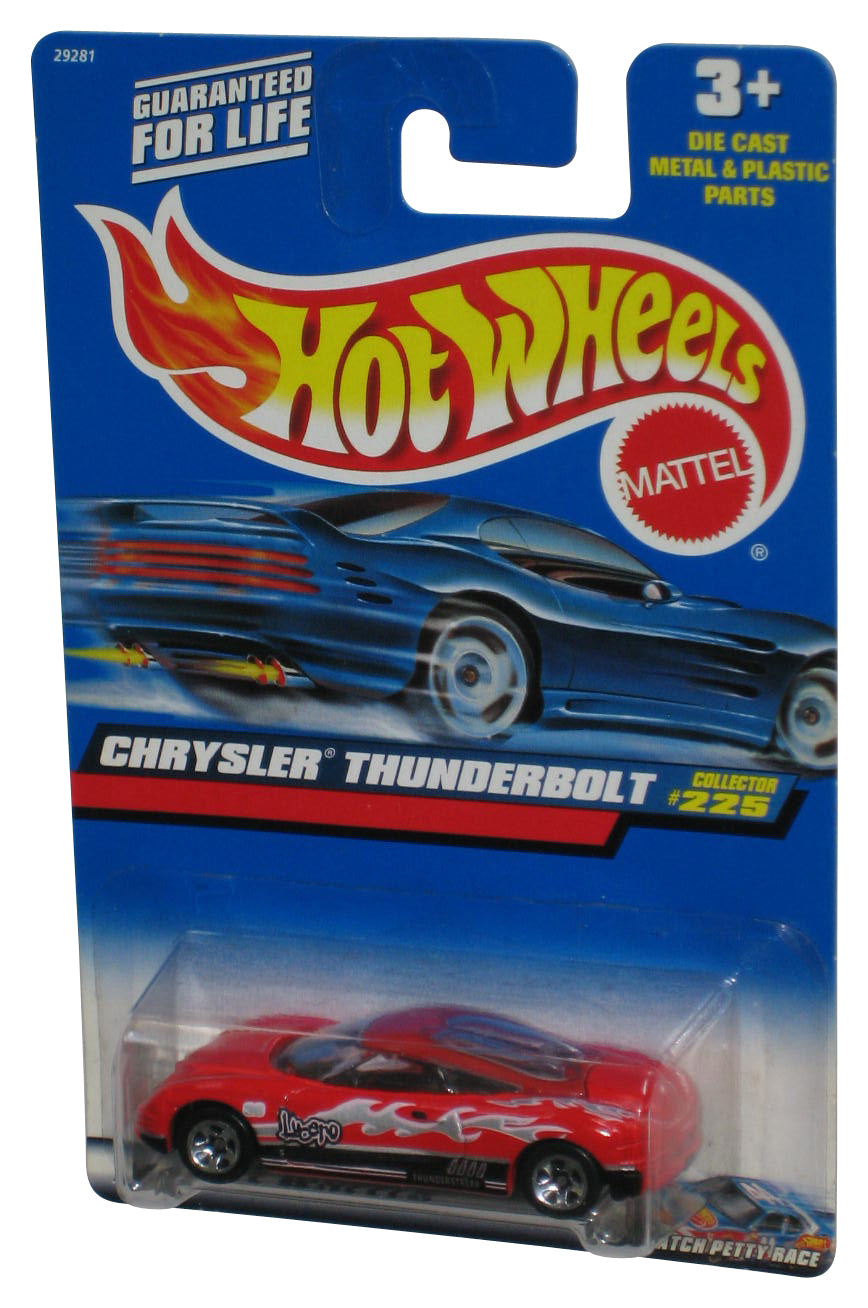 Hot Wheels Chrysler Thunderbolt (1999) Red Collector Toy Car #225