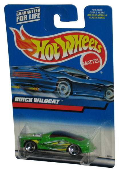 Hot Wheels Buick Wildcat (2000) Mattel Green Toy Car #183